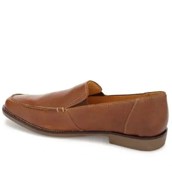 Sandro Mens 10 Loafers Brown Soft Leather Comfort/Casual Shoes Made In Brazil - Picture 4 of 13